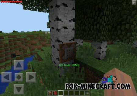 C4 mod for Minecraft PE 0.10.5 C4 mod for Minecraft PE 0.10.5