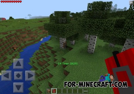 C4 mod for Minecraft PE 0.10.5 C4 mod for Minecraft PE 0.10.5